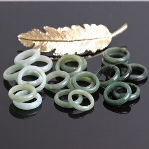 Authentic Burma Jade Ring handcrafted with exquisite detail